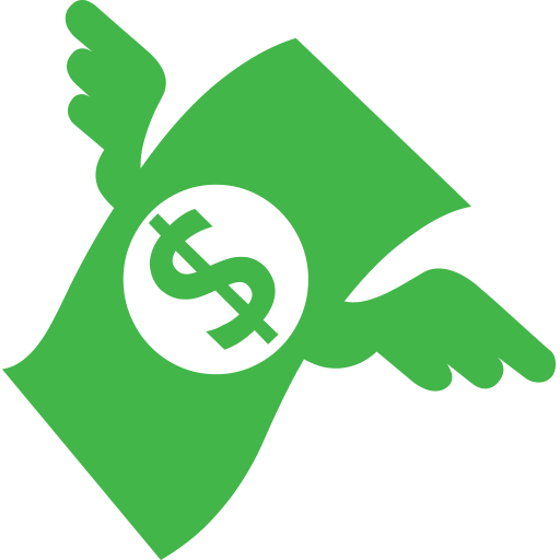 clipart money with wings - photo #12