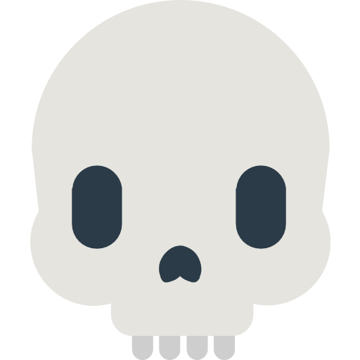 Skull Emoji for Facebook, Email & SMS | ID#: 75 | Emoji.co.uk