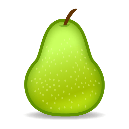 Pear Emoji for Facebook, Email & SMS | ID#: 1601 | Emoji.co.uk