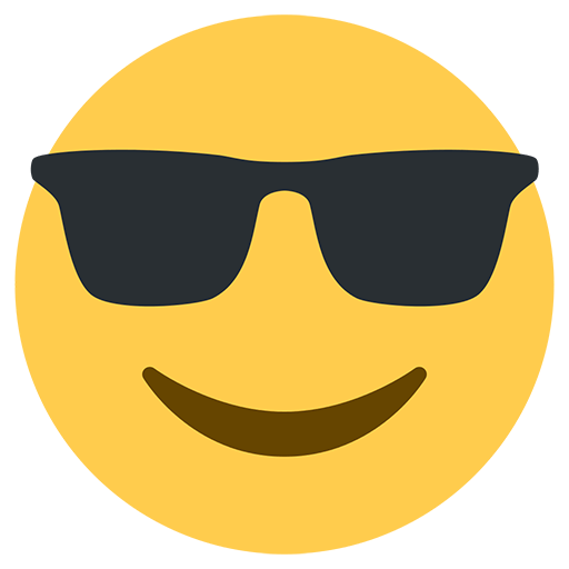 Smiling Face With Sunglasses Emoji For Facebook Email And Sms Id