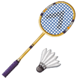 Badminton Racquet Emoji
