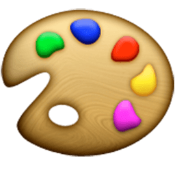 Artist Palette Emoji