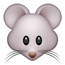 Mouse Face Emoji