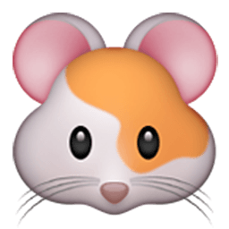 Hamster Face Emoji