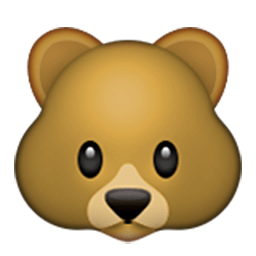 Bear Face Emoji