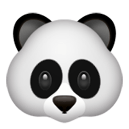 Panda Face Emoji