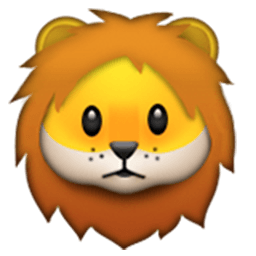 Lion Face Emoji