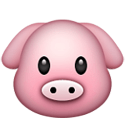 Pig Face Emoji