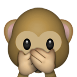 Speak-no-evil Monkey Emoji