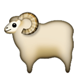 Sheep Emoji