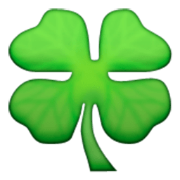 Four Leaf Clover Emoji