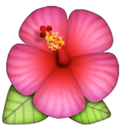 Hibiscus Emoji