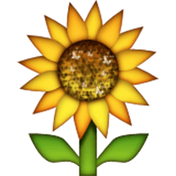 Sunflower Emoji