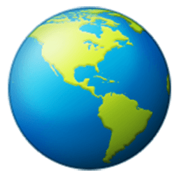 Earth Globe Americas Emoji