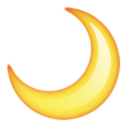 Crescent Moon Emoji