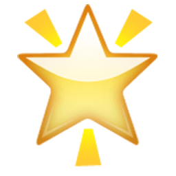 Glowing Star Emoji
