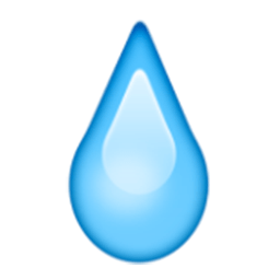 Droplet Emoji