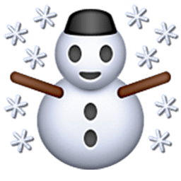 Snowman Emoji