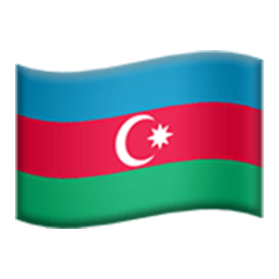 Flag Of Azerbaijan Emoji