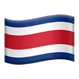 Flag Of Costa Rica Emoji