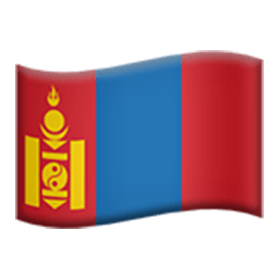 Flag Of Mongolia Emoji