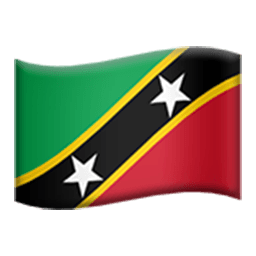 Flag Of Saint Kitts And Nevis Emoji
