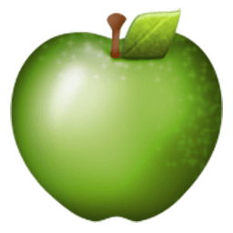 Green Apple Emoji