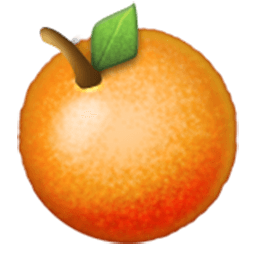 Tangerine Emoji