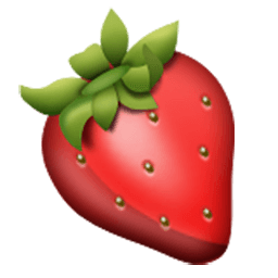 Strawberry Emoji