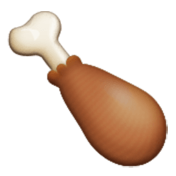 Poultry Leg Emoji