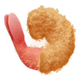 Fried Shrimp Emoji