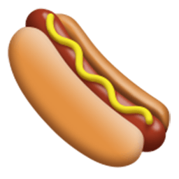 Hot Dog Emoji