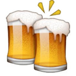 Clinking Beer Mugs Emoji
