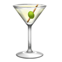 Cocktail Glass Emoji