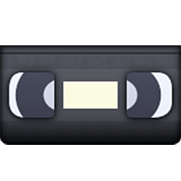 Videocassette Emoji