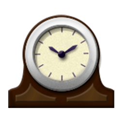 Mantlepiece Clock Emoji