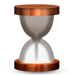 Hourglass With Flowing Sand Emoji