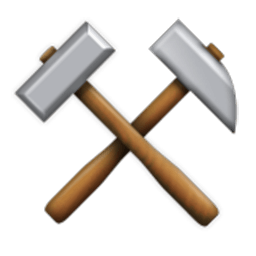 Hammer And Pick Emoji