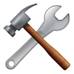 Hammer And Wrench Emoji