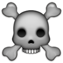 Skull And Crossbones Emoji
