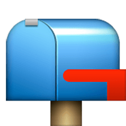 Closed Mailbox With Lowered Flag Emoji