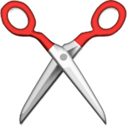 Black Scissors Emoji