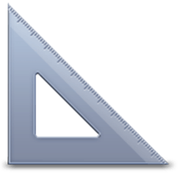 Triangular Ruler Emoji