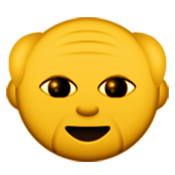 Older Man Emoji