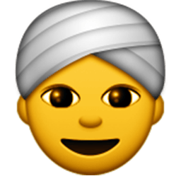 Man With Turban Emoji
