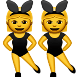 Woman With Bunny Ears Emoji