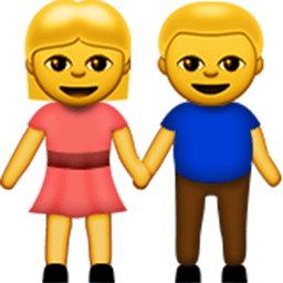 Man And Woman Holding Hands Emoji