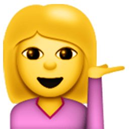 Information Desk Person Emoji