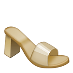 Womans Sandal Emoji