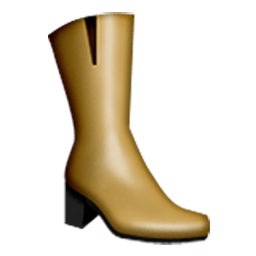 Womans Boots Emoji